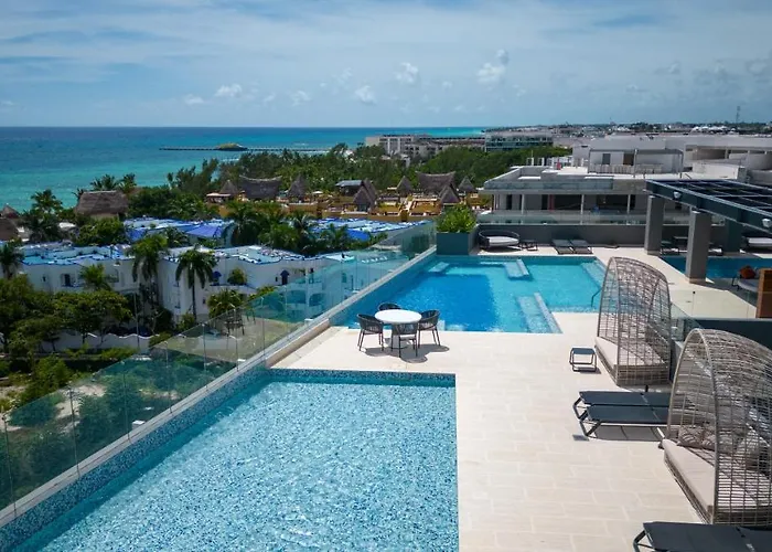 Magnificent View Of The Caribbean Sea/3pool/skybar By Yeah Playa del Carmen